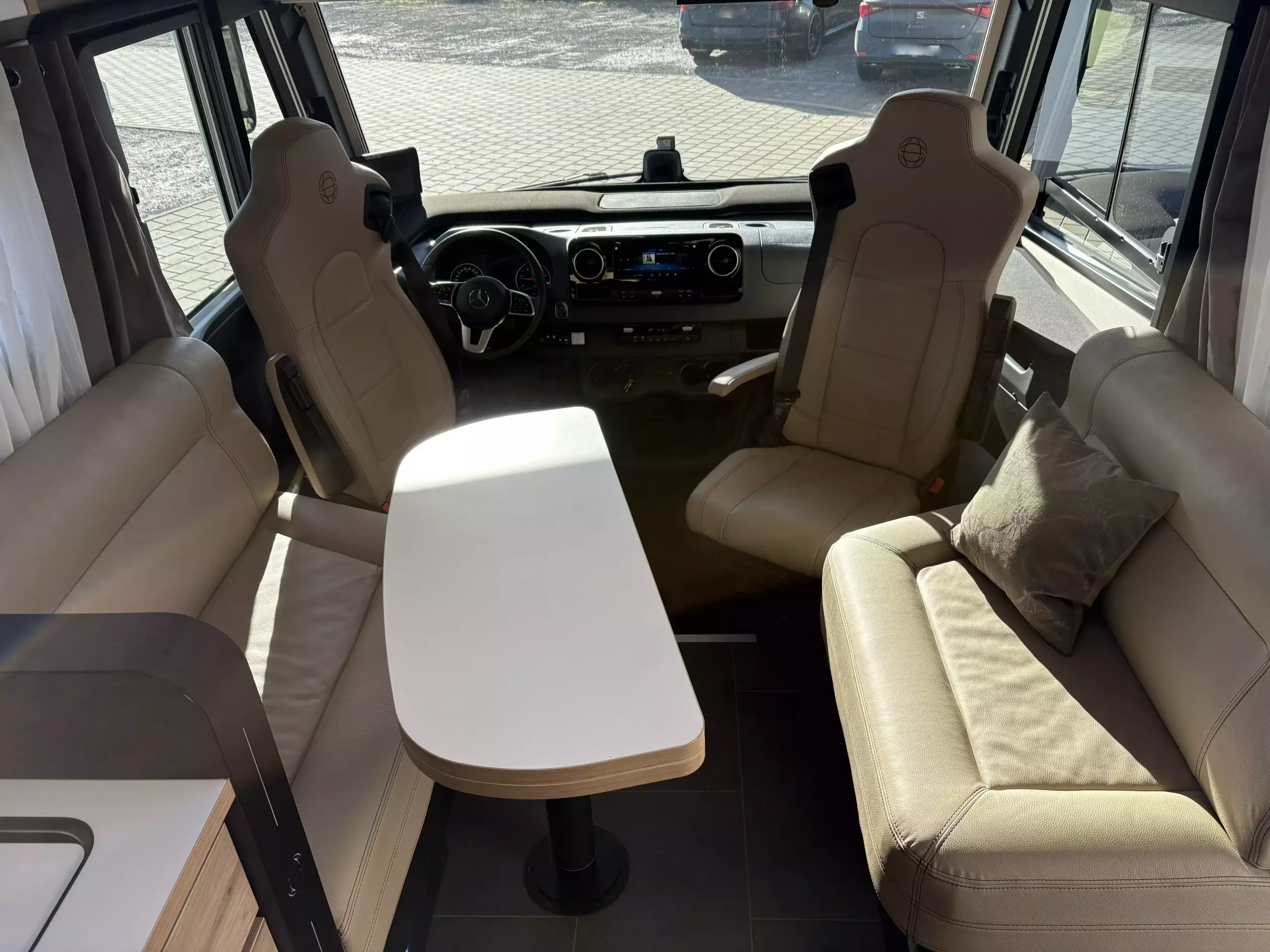 Leder Face to Face Sitzgruppe